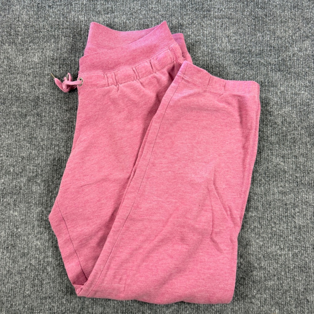 Vintage 2010s Victoria's Secret Pink Cotton Blend Joggers Size S Coquette